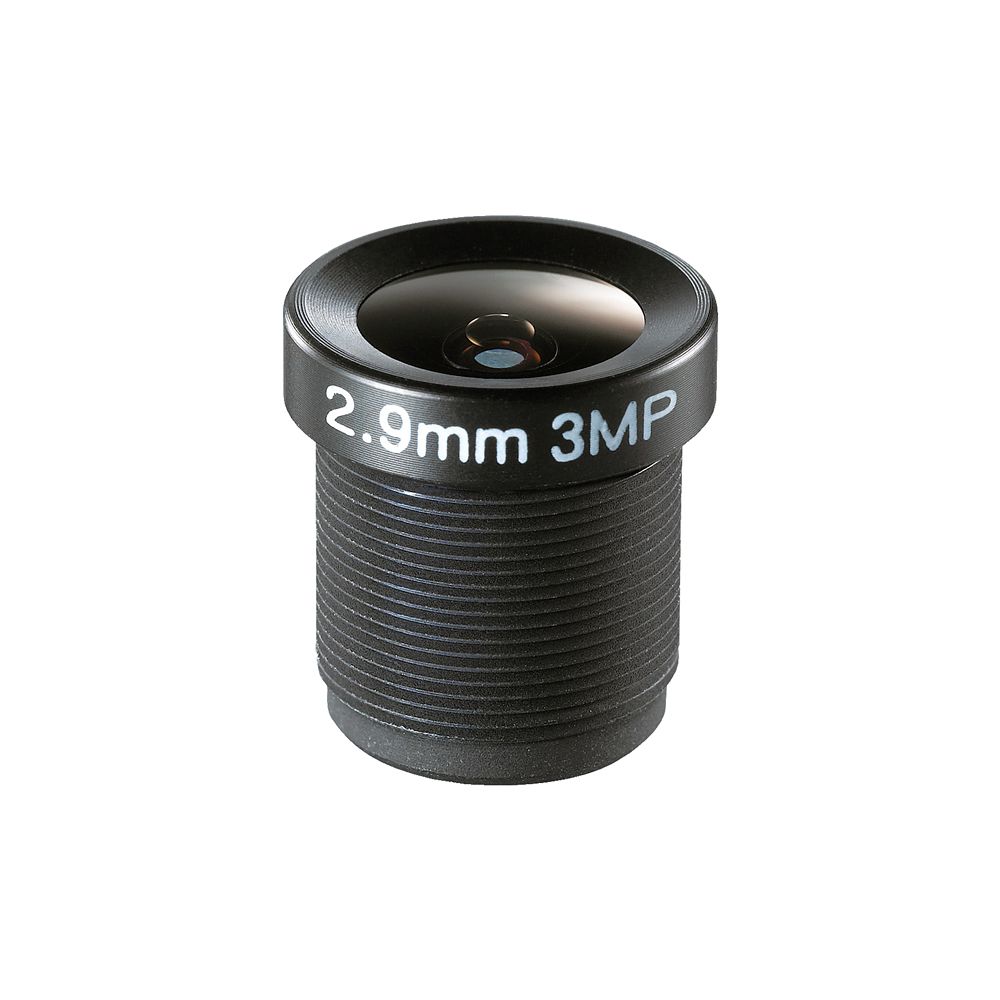 2.9mm 3MP Fixed Focal M-12 Lens