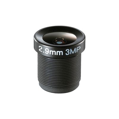 2.9mm 3MP Fixed Focal M-12 Lens