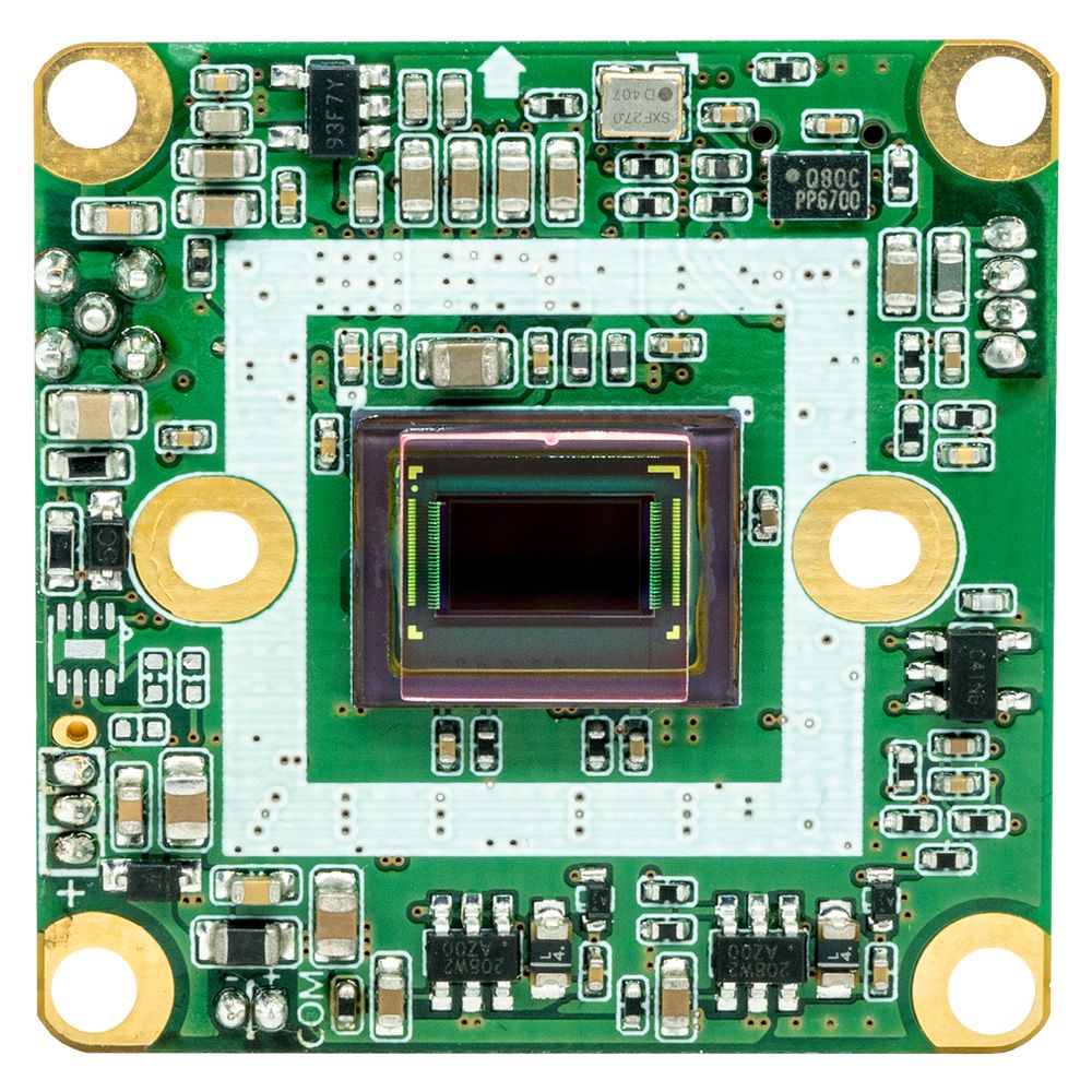 Full HD Color Board Camera with ePTZ and VISCA Control