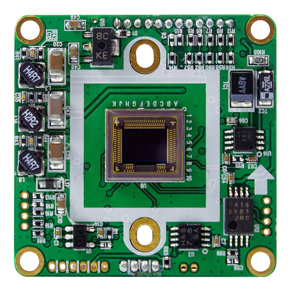 1.3MP B&amp;W Board Camera with WDR and CVBS Video