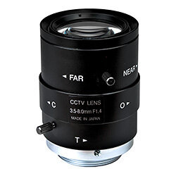 3.5mm-8mm Varifocal CS Mount Lens