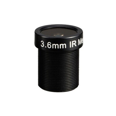 3.6mm Megapixel Fixed Focal M-12 Lens