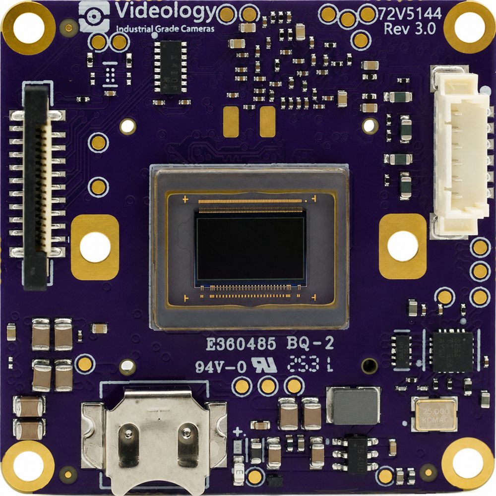 4K (8 MP) Board Level IP Camera with Optional PoE