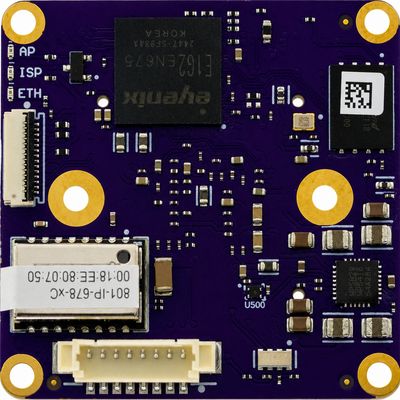 4K (8 MP) Board Level IP Camera with Optional PoE