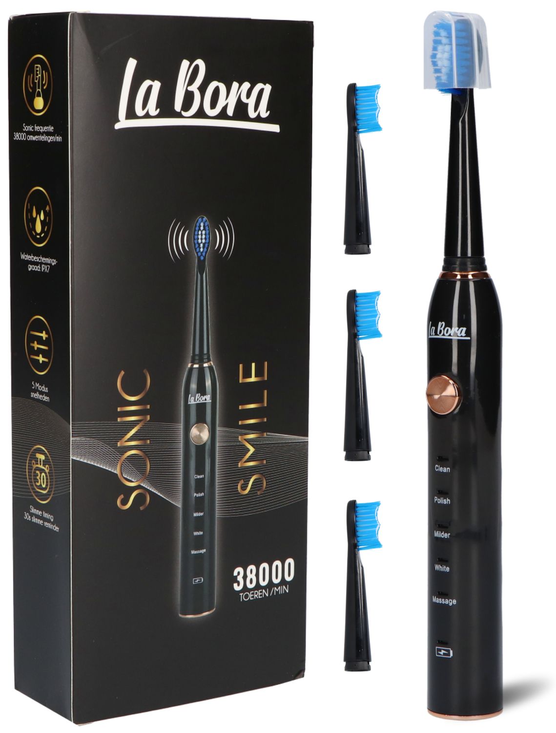 Elektrische Tandenborstel La Bora XM-801 Sonic Smile