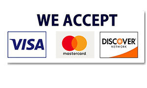 Visa/MasterCard/Discover Decals