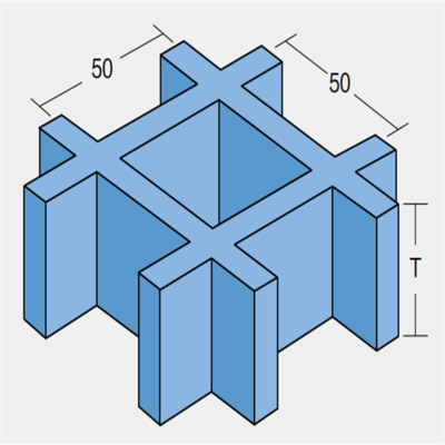 FRP Moulded Grating 50x50 Mesh MG50