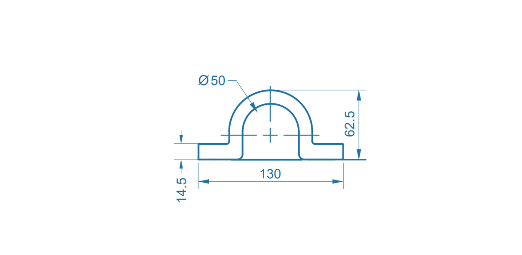 Stanchion Wall Mount FRP Handrails