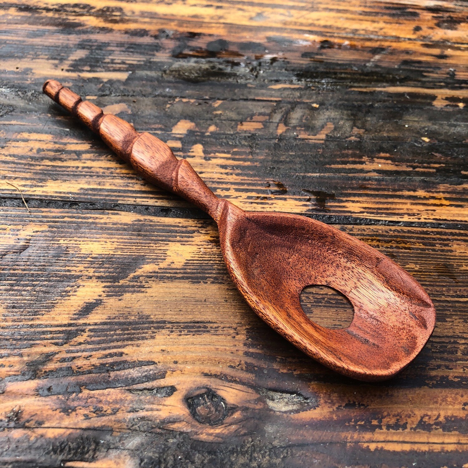Wooden Mahogany Spoon