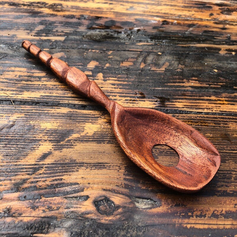 Wooden Mahogany Spoon