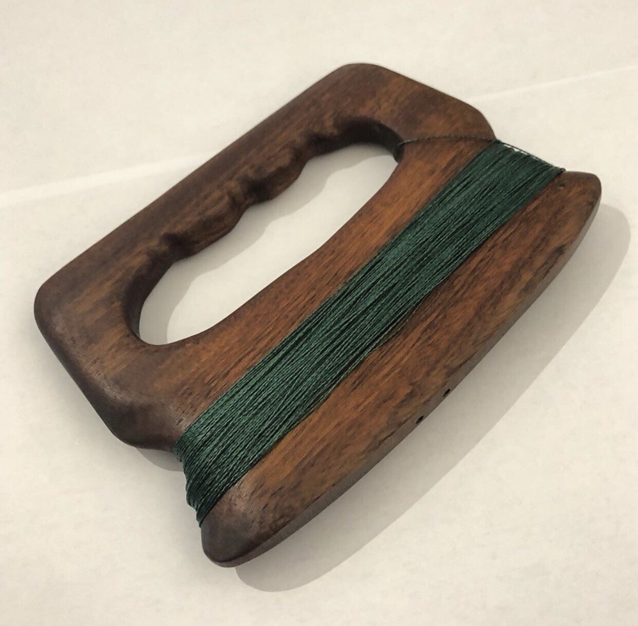 Hand Fishing Line Reclaimed Mahogany