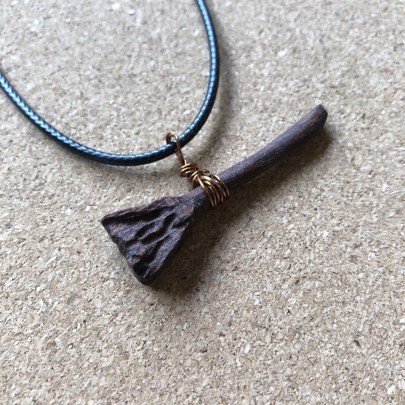 Witches Broom Mahogany Pendant