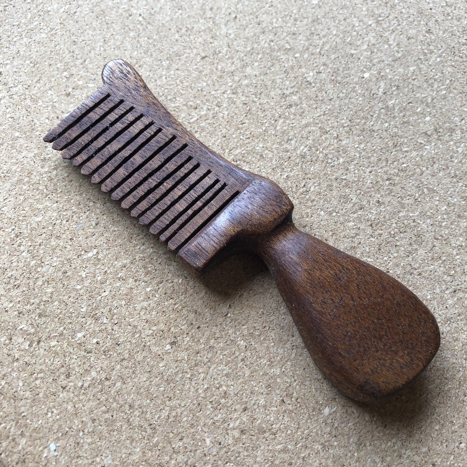 Hand Carved Beard Comb