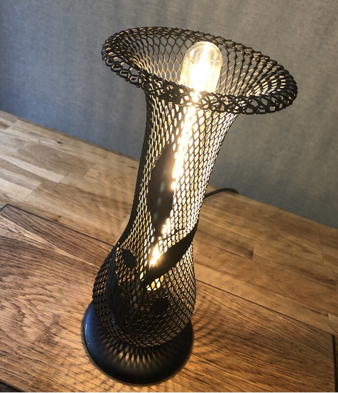 Unique Handmade Metal Table Lamp