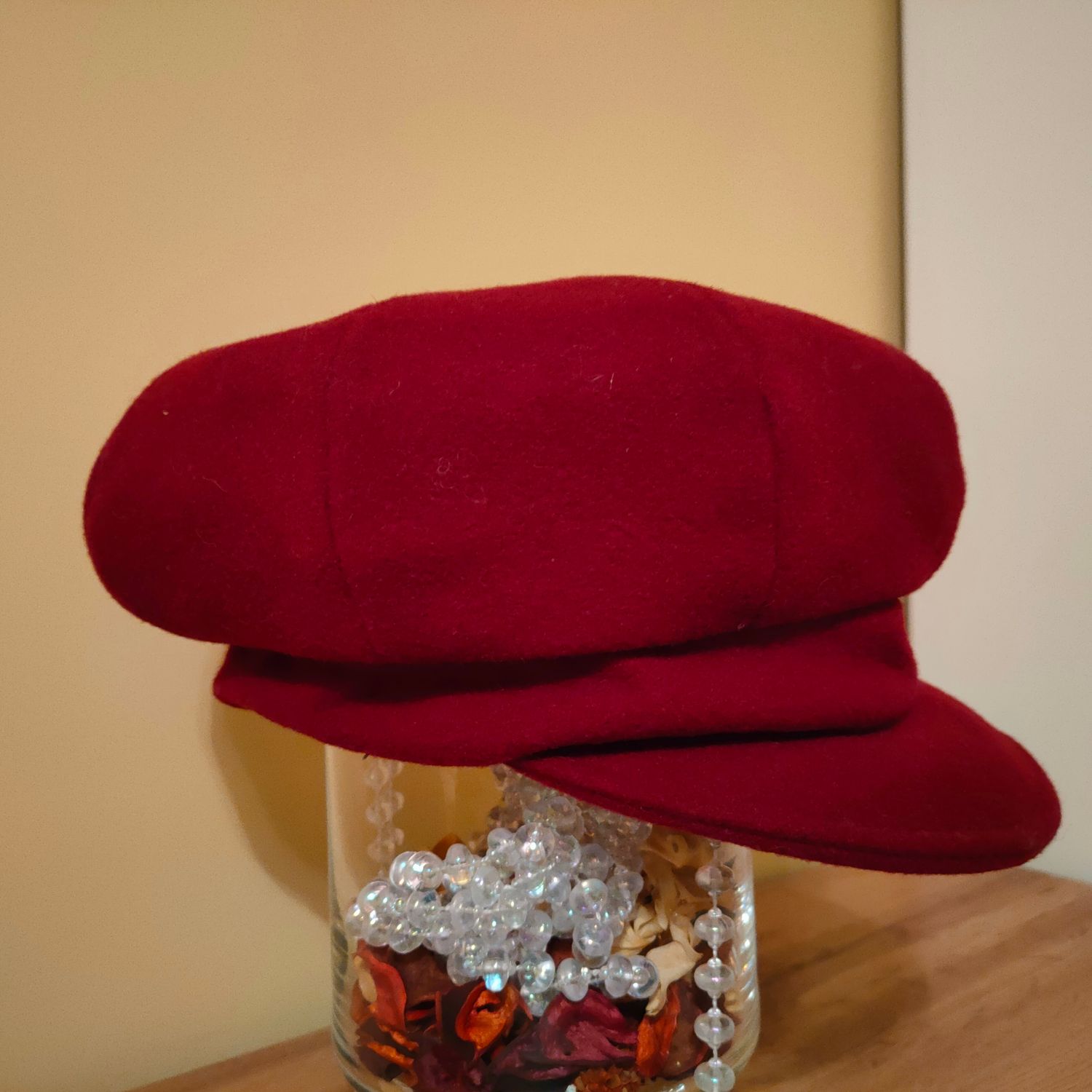 Kaszkiet damski 8 klinów