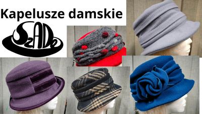 KAPELUSZE DAMSKIE