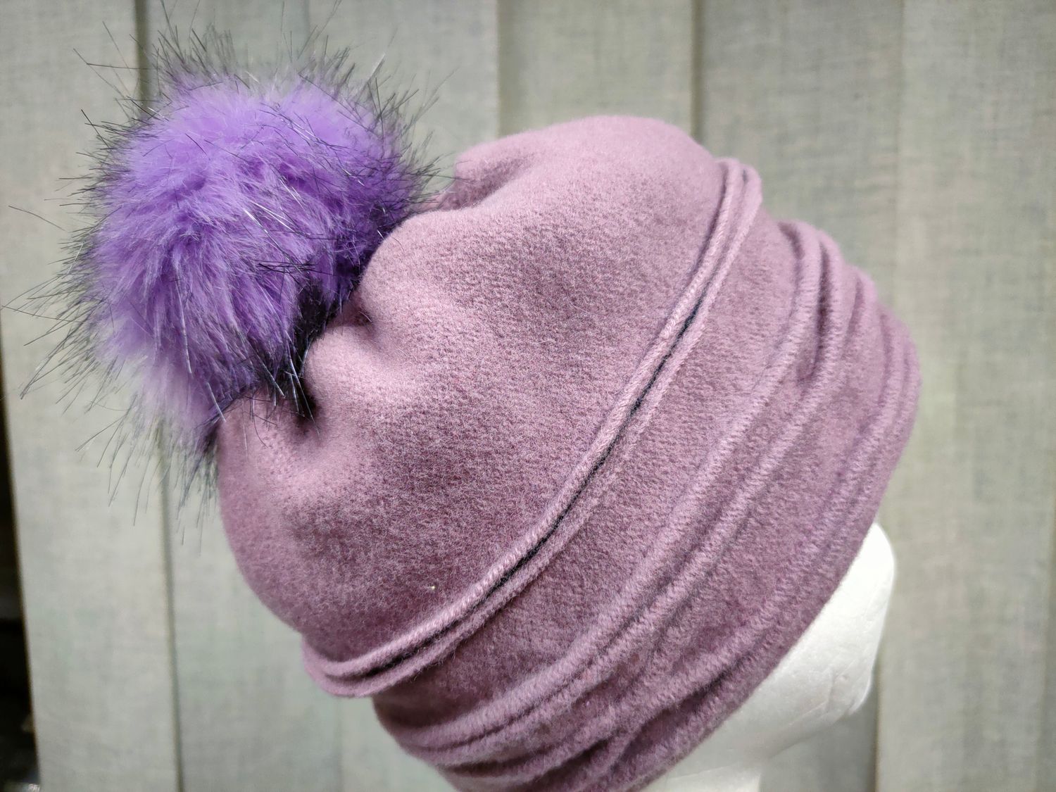 Czapka z pomponem - 16