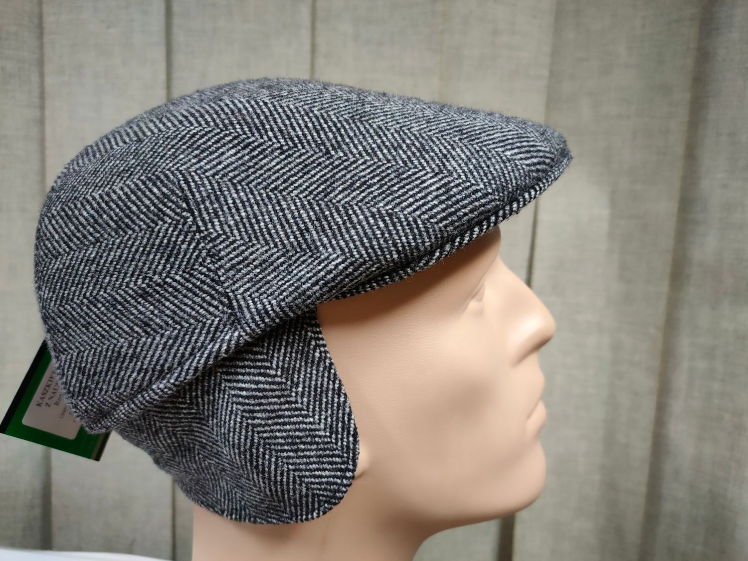 Kaszkiet męski BASTER z nausznikiem 03