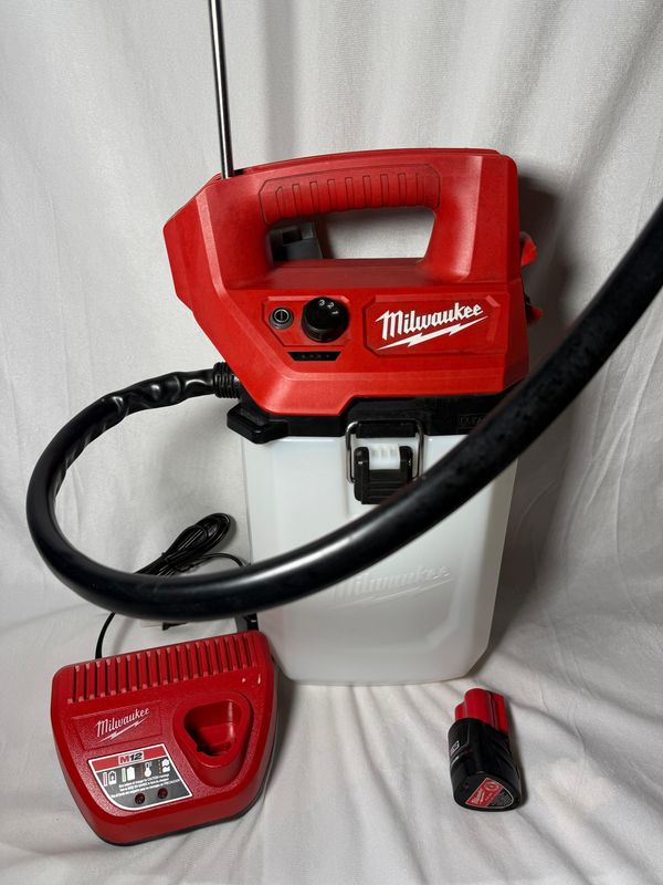 M12 12-Volt 2 Gal. Lithium-Ion Cordless Handheld Sprayer Kit with 2.0 Ah Battery and Charger