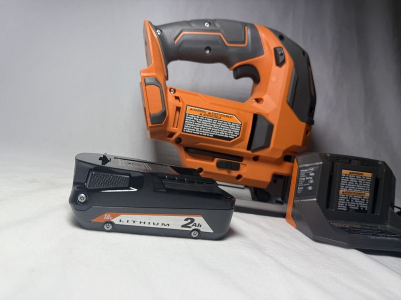 18V Cordless Jig Saw Kit with 2.0 Ah Lithium-Ion Battery and Charger