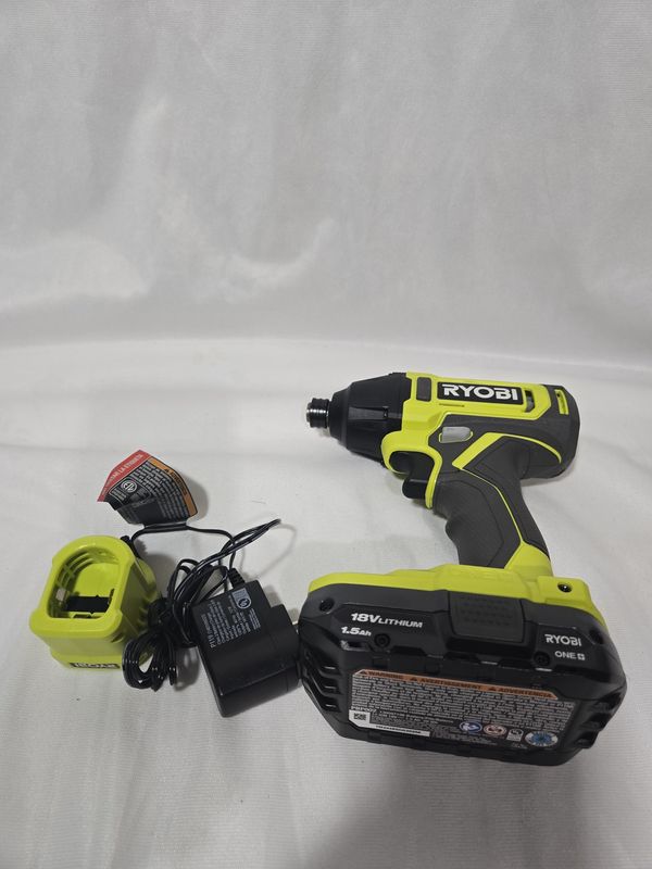 ONE+ 18V Cordless 1/4 in. Impact Driver Kit with 1.5 Ah Battery and Charger