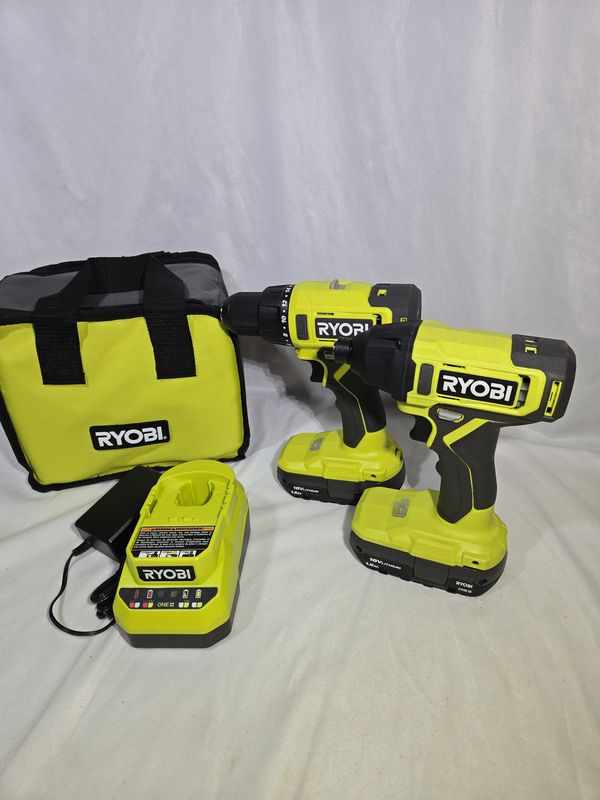 ONE+ 18V Cordless 2-Tool Combo Kit with Drill/Driver, Impact Driver, (2) 1.5 Ah Batteries, and Charger