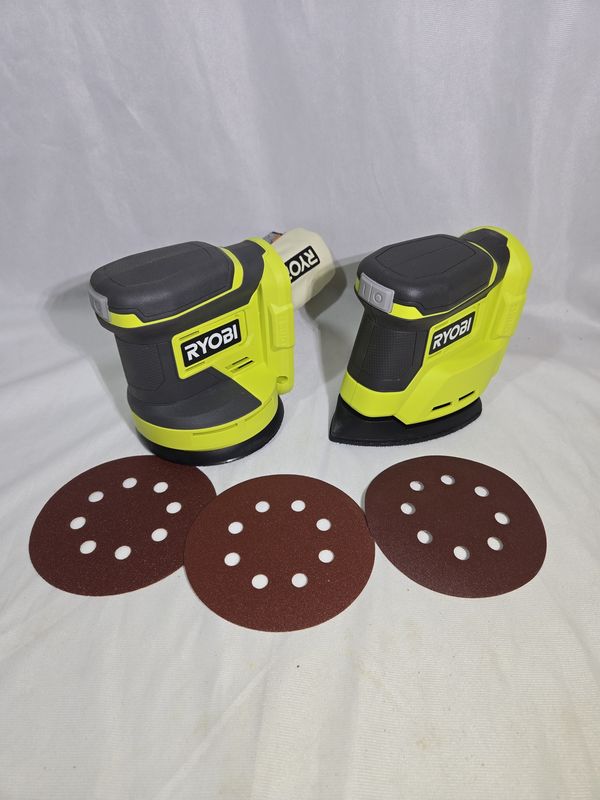 ONE+ 18V Cordless 2-Tool Combo Kit with Random Orbit Sander and Corner Cat Finish Sander (Tools Only)