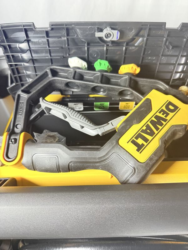 DWPW3000  3000 PSI 1.1 GPM 15 Amp Cold Water Electric Pressure Washer with Internal Equipment Storage