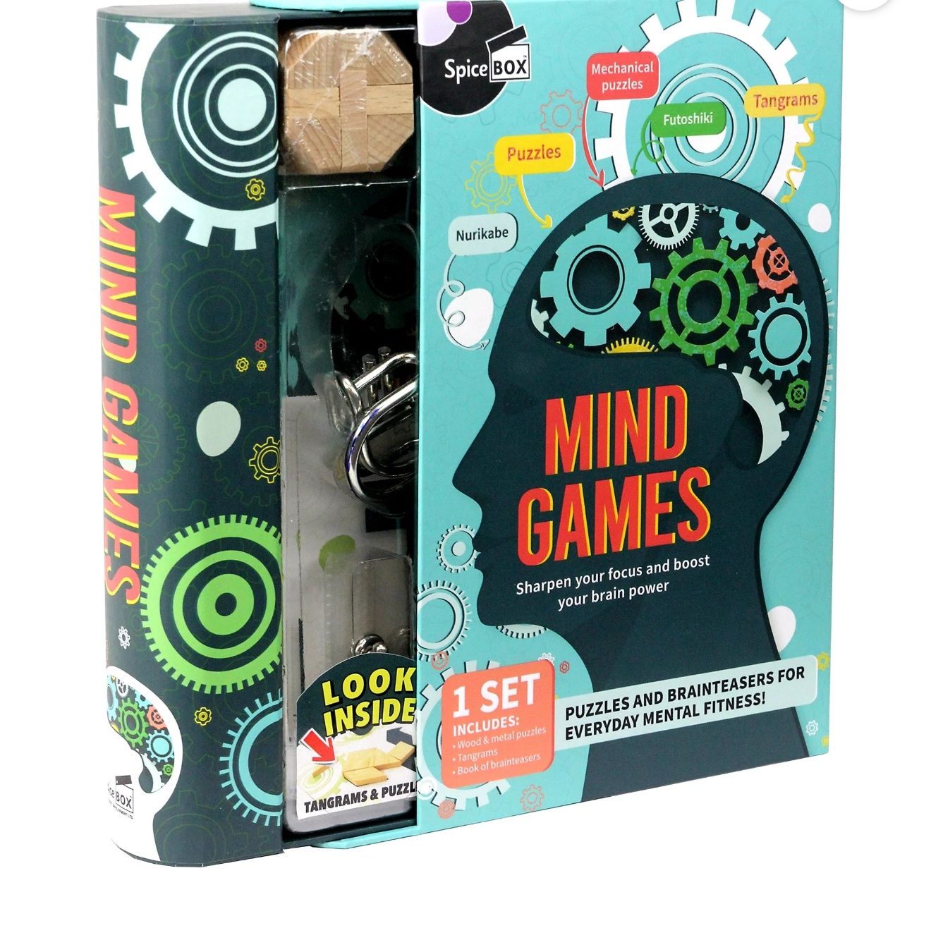 SpiceBox Adult Art Craft &amp; Hobby Kits Gift Set Mind Games