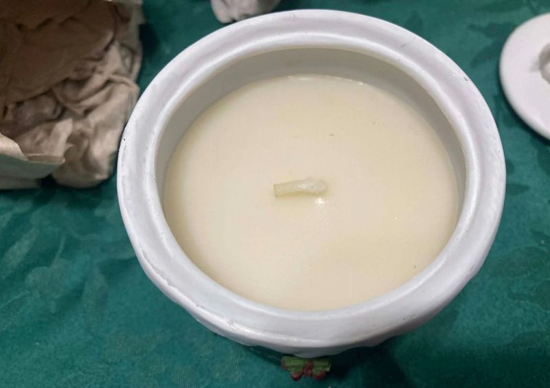 NIB Vintage Penguin Candle Holder and Candle