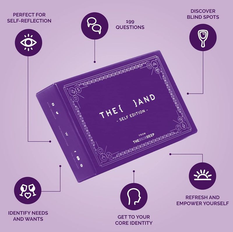 199 Self Reflection Cards to Improve Introspection - Personal Care Question Card Deck to Prompt Mindfulness &amp; Meditation