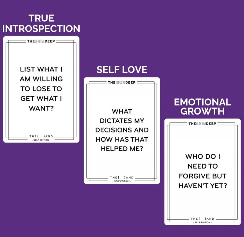 199 Self Reflection Cards to Improve Introspection - Personal Care Question Card Deck to Prompt Mindfulness &amp; Meditation