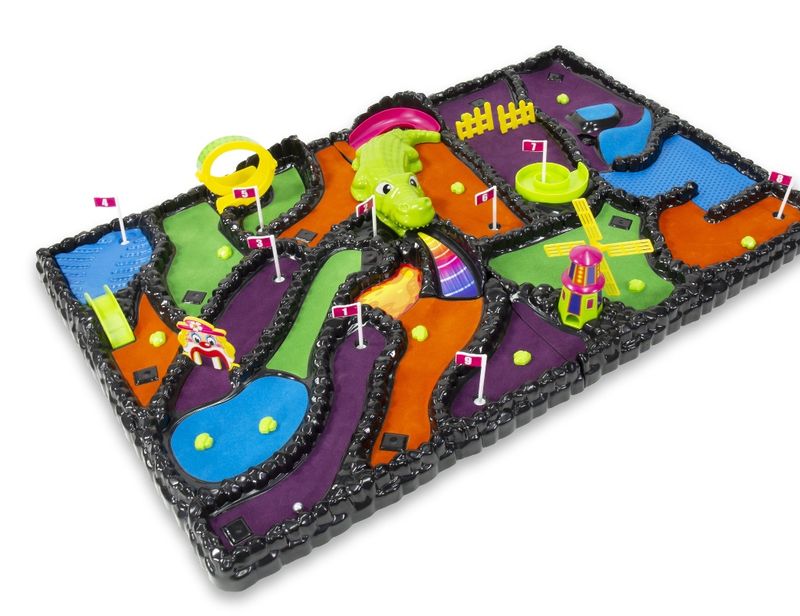 Game Zone Arcade Mini Golf, Interactive Tabletop Multiplayer Game, 6+