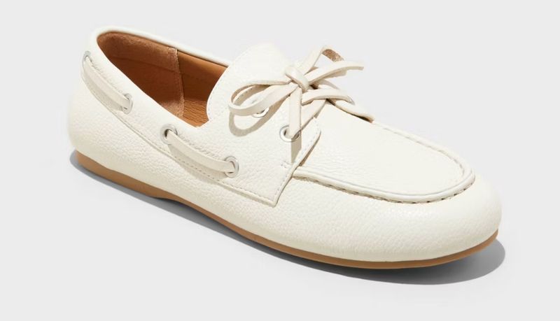 Universal Thread Women's Midge Boat Shoe Flats