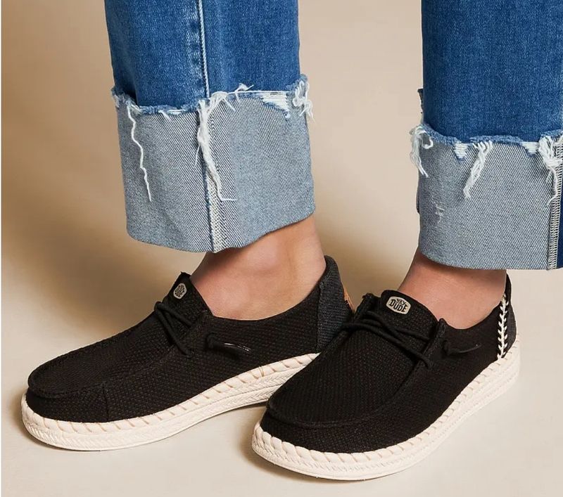 HEYDUDE"" Wendy Espadrille Woven Shoe - Women's Shoes