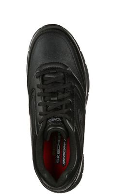 Skechers Black Men's Relaxed Fit Work Trainers from