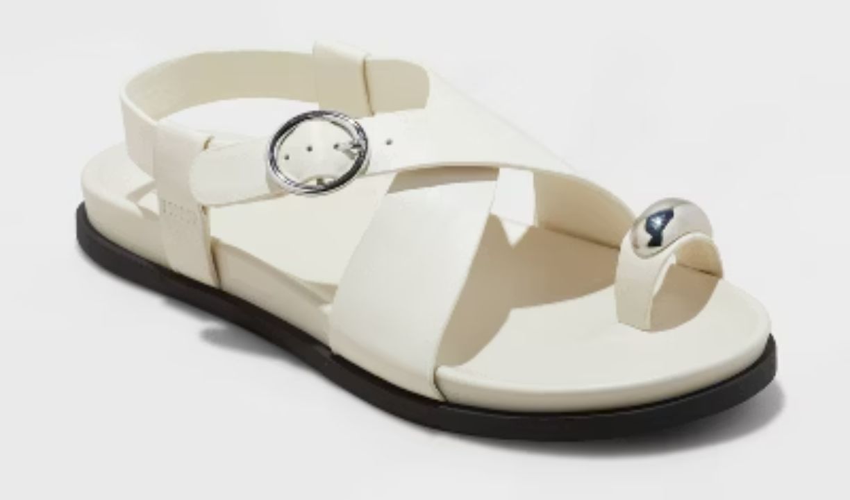 Women's Elliot Stretch Strappy Platform Sandals - Wild Fable, Size: 9