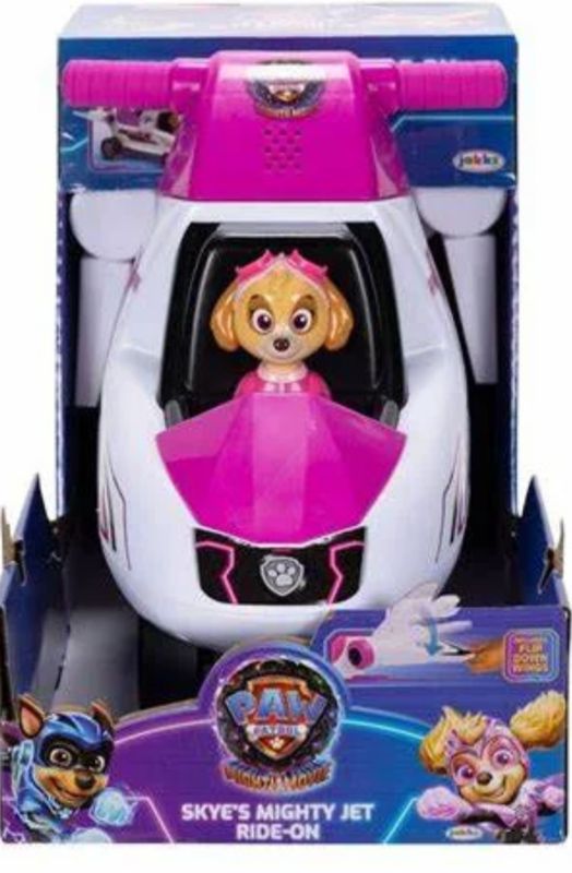 Skye's Mighty Jet Ride-On with Music &amp; Sound Effects!