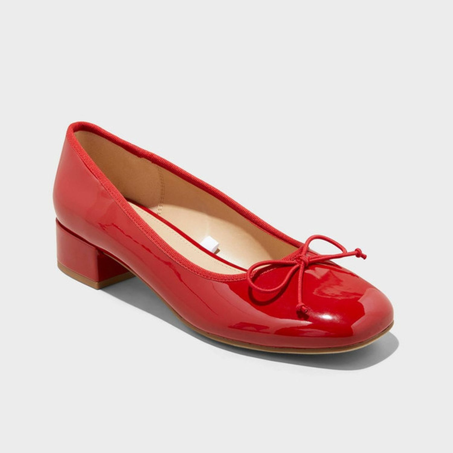 NWOT A New Day Red Ballerina Pumps, Size: 9.5
