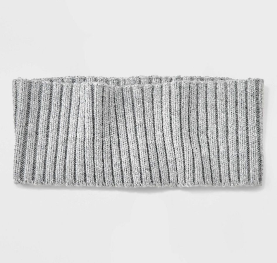 Ribbed Headband - Universal Thread ™ Gray