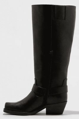 Women's Black Oakley Harness Boots with Memory Foam Insole