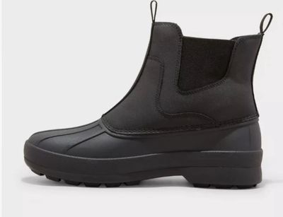 Men's Spencer Winter Chelsea Boots Black - Goodfellow &amp; Co -