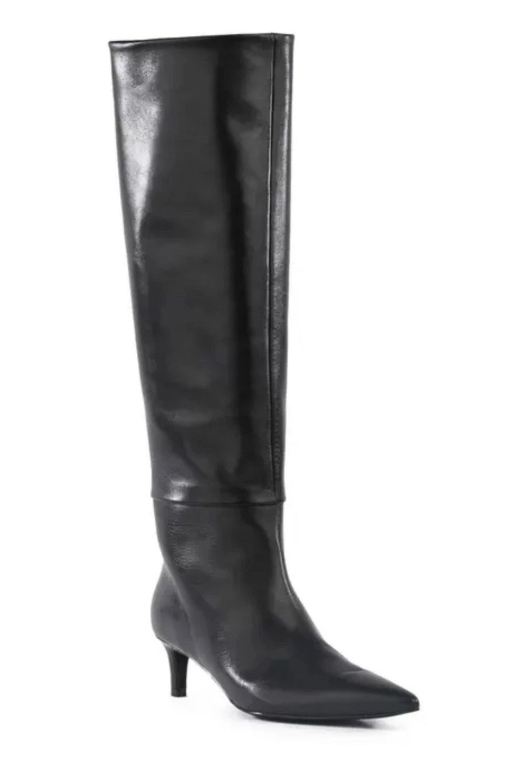 Universal Thread Women's Kendra Kitten Heel Tall Dress Boot, Size: 7.5