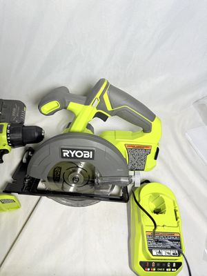 ONE+ 18V Cordless 2-Tool Combo Kit with Drill/Driver, Circular Saw, (2) 1.5 Ah Batteries, and Charger