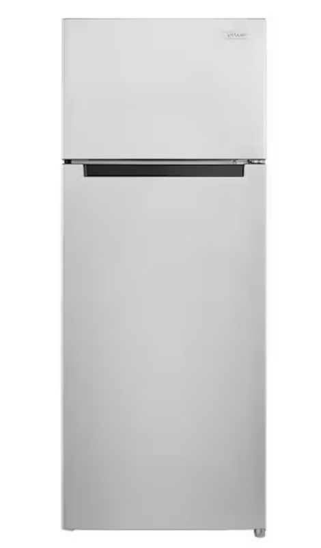 7.2 cu. ft. Top Freezer Refrigerator in Stainless Steel Look