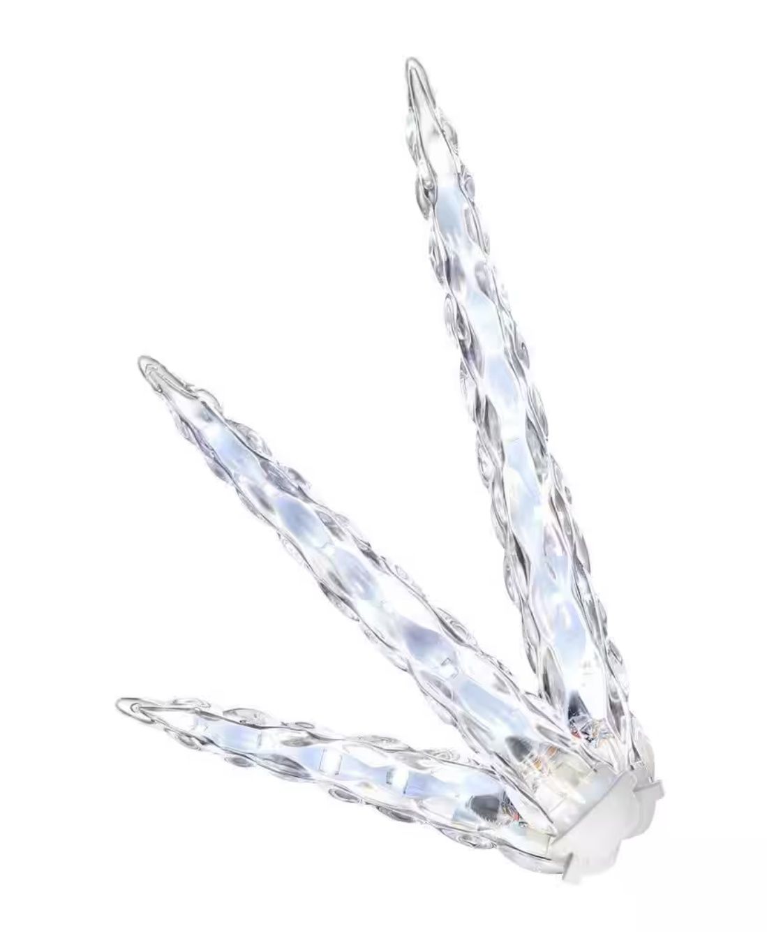 8 Cool White Motion LED Icicle Lights