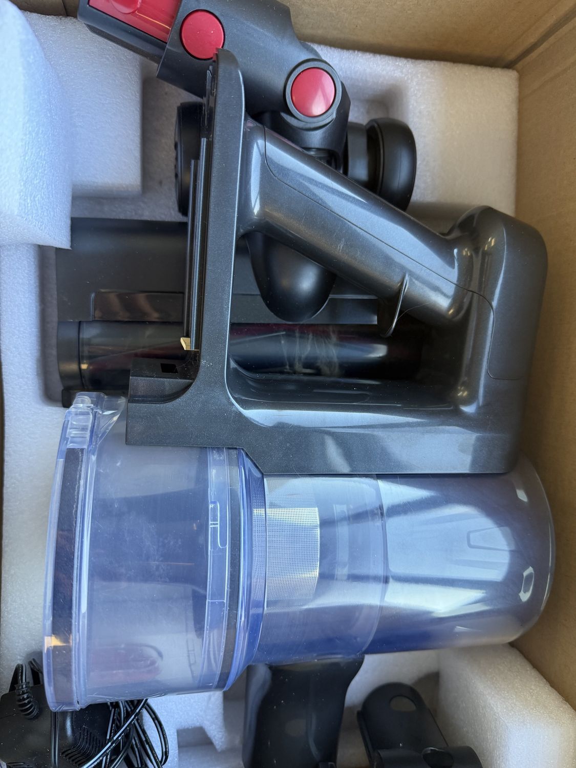 Cordless Vacuum Cleaner, 45Mins Vacuum Cleaners for Home, Condition: Used-like new