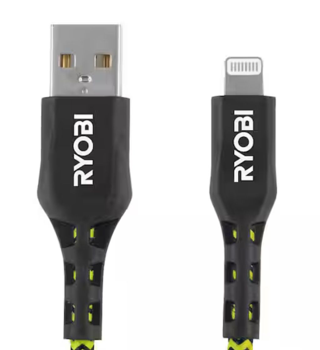 4 ft. Nylon Cable USB-A to Lightning