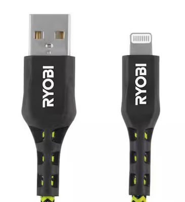 4 ft. Nylon Cable USB-A to Lightning