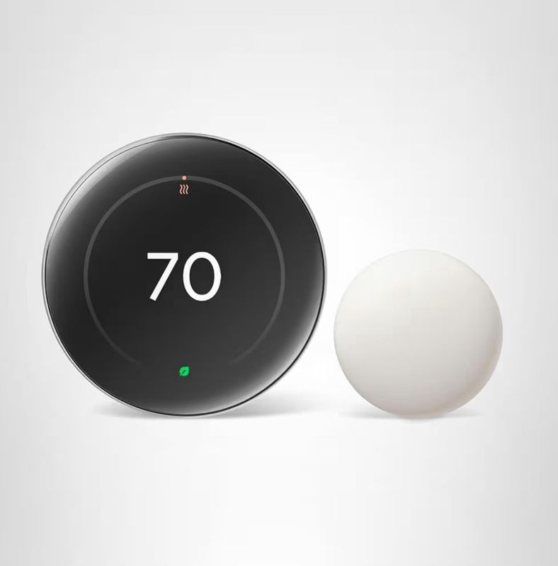 Google Nest Learning Thermostat (4th gen) + Nest Temperature Sensor (2nd gen)